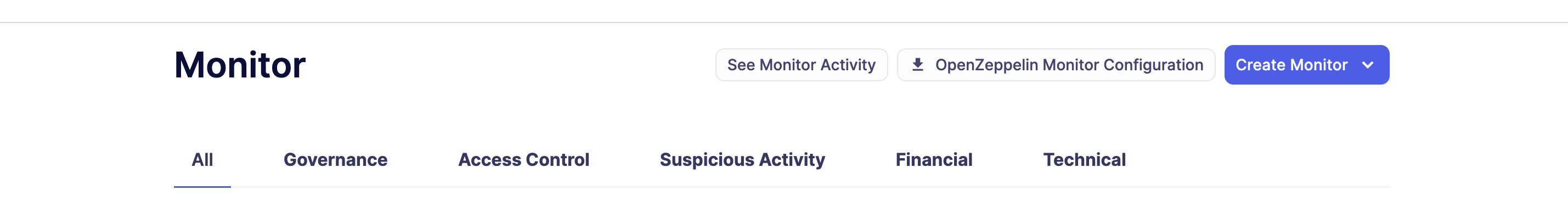 Defender Monitor Migration Button